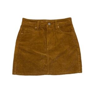 CORDUROY MINI SKIRT - PACSUN
